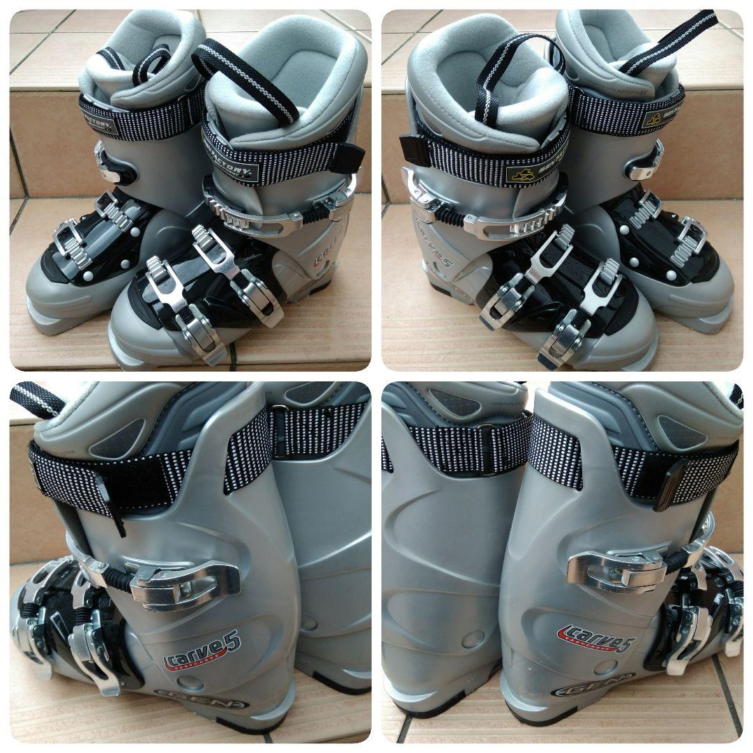 【超美品】軽めの日本製スキーブーツ GEN FACTORY CARVE 5