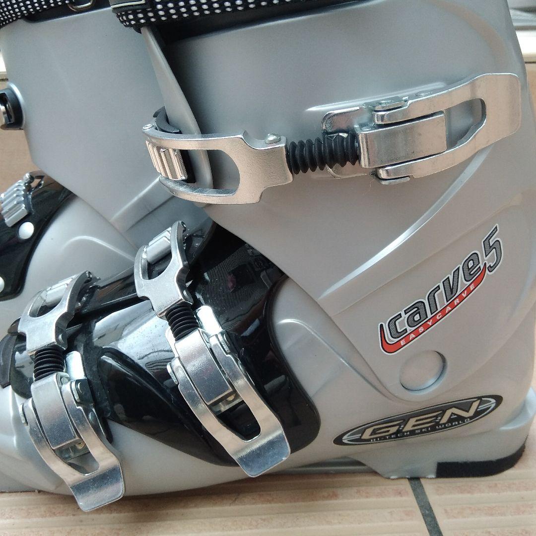 【超美品】軽めの日本製スキーブーツ GEN FACTORY CARVE 5