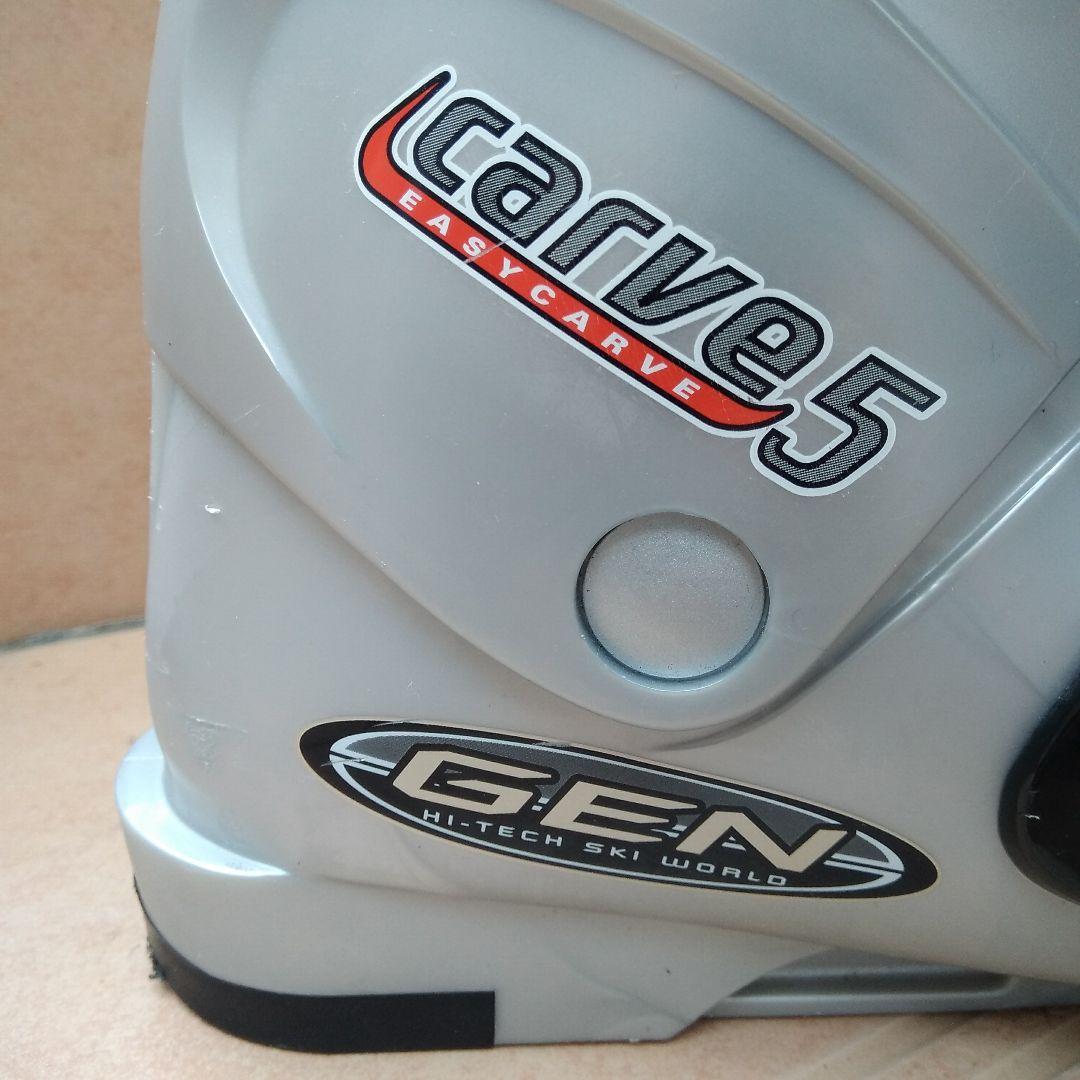 【超美品】軽めの日本製スキーブーツ GEN FACTORY CARVE 5