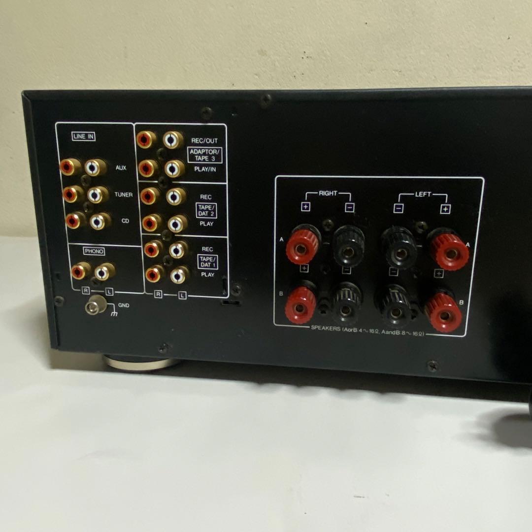 通電確認済み KENWOOD プリメインアンプ KA-7050R リモコン付き