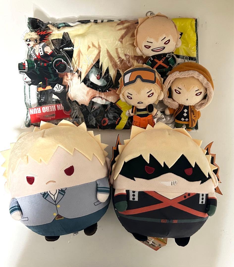 爆豪勝己 グッズ まとめ売り トランプ カード 缶バッジ ぬぐるみ