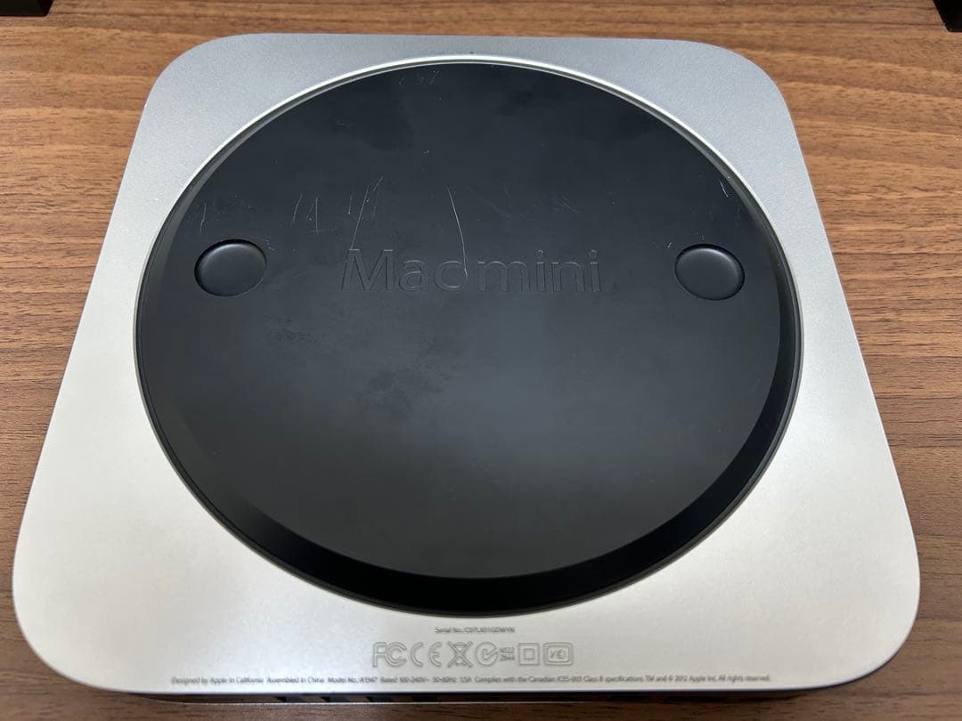 Mac mini Late 2012 i7 16GB SSD+HDDデュアル構成