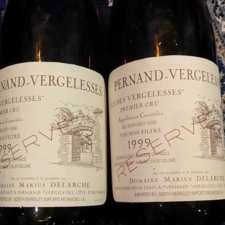 ペルナンベルジュレスプルミエクリュ1999,２本