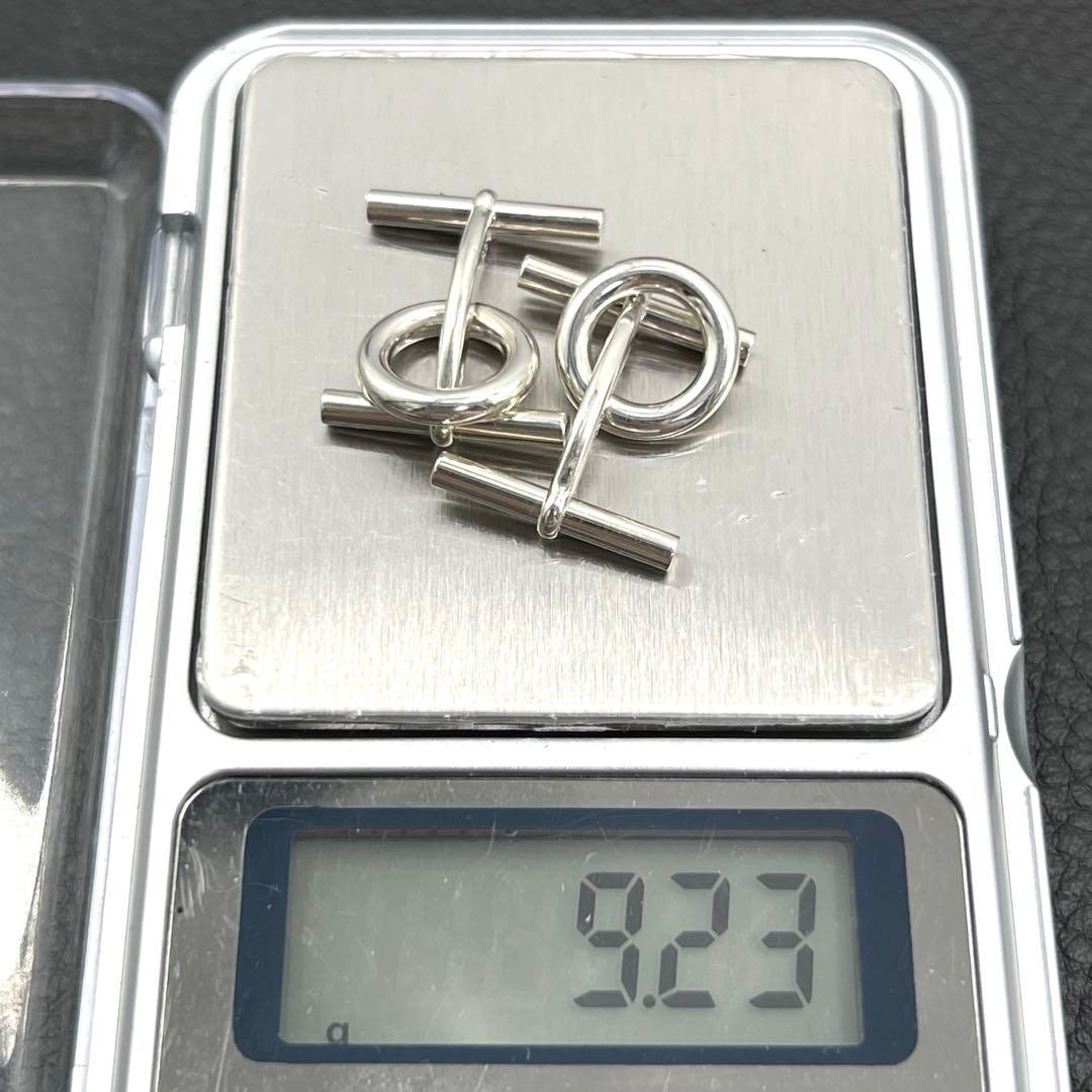 HERMES エルメス ミニ シェーヌダンクル カフス カフリンクス 925