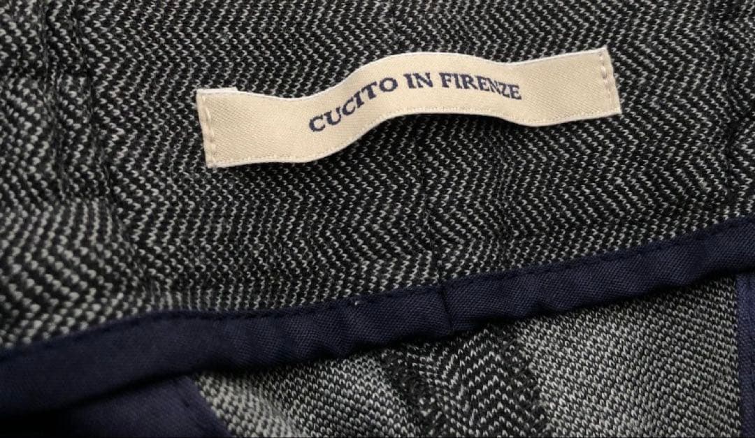 giabs ARCHIVIO 永久クリース ジャージー カーゴパンツ 44