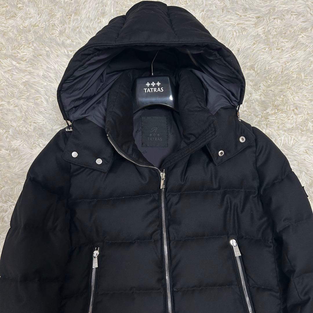 【未使用級】タトラス ドミツィアーノ ダウンジャケット ハンガー付 黒 02 M