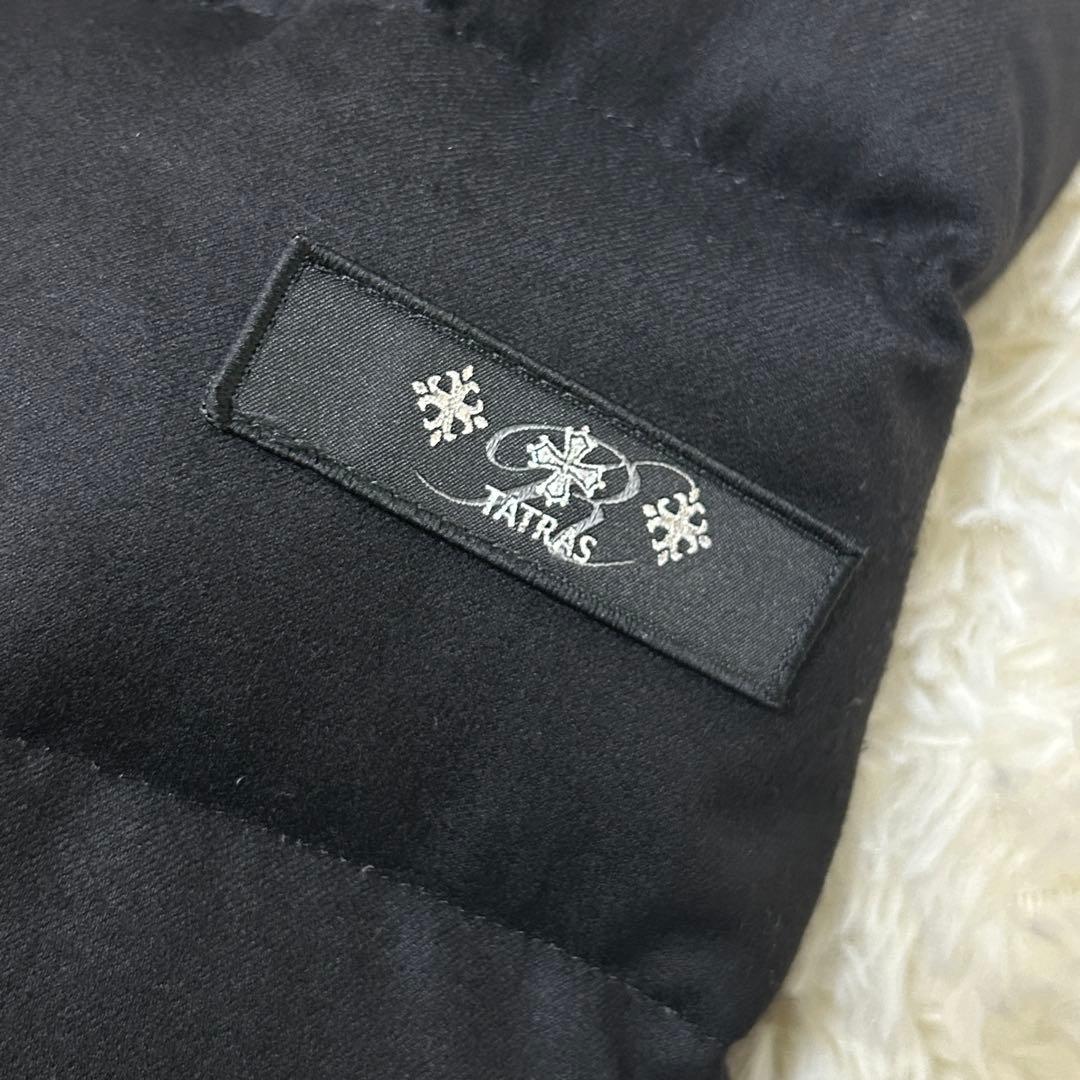 【未使用級】タトラス ドミツィアーノ ダウンジャケット ハンガー付 黒 02 M