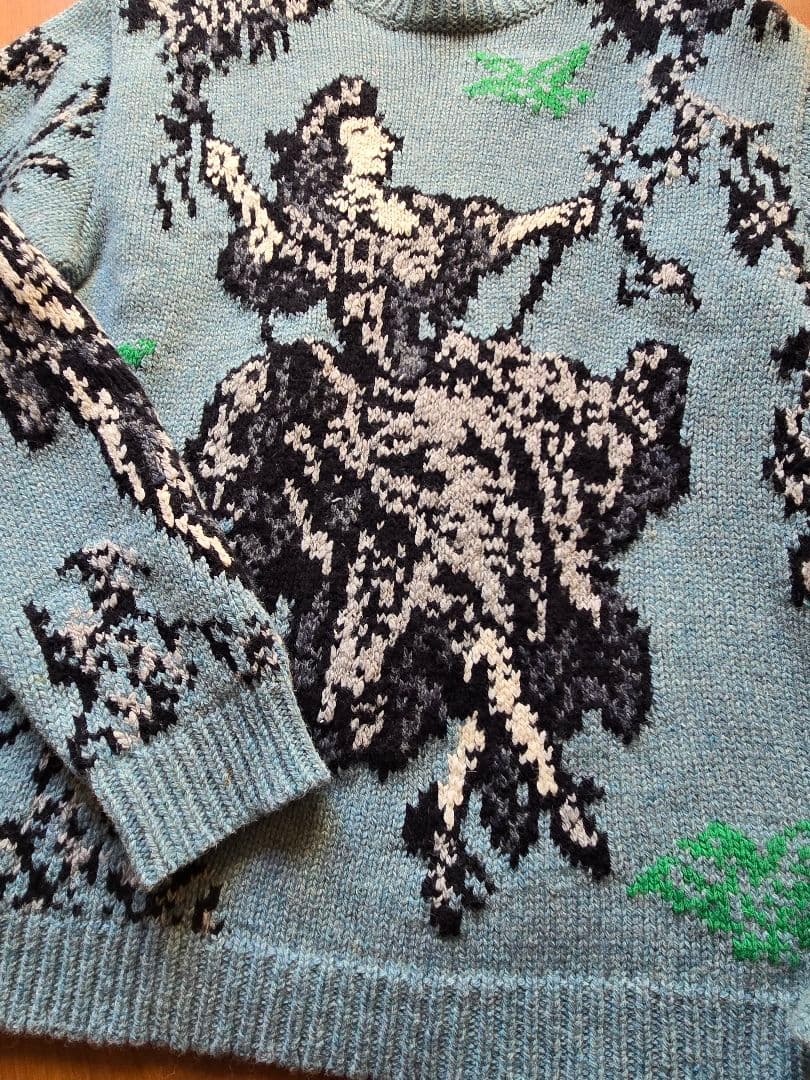 【美品】Dior HOMME 20aw トワルドジュイ ニット セーター M