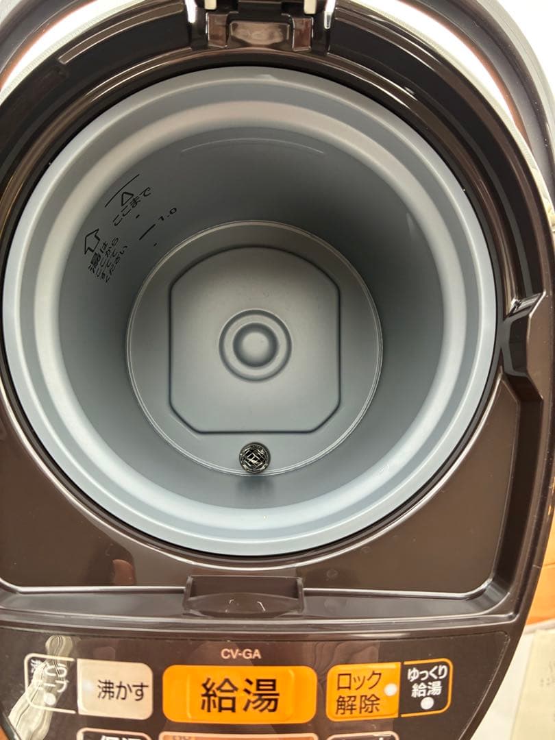 象印　電気まほうびん　電気ポット　優湯生2.2リットル　ブラウン