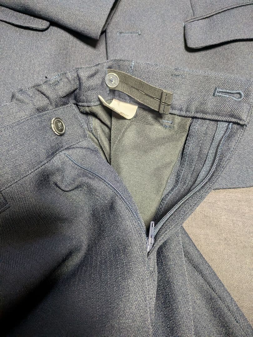 ネイビー スーツ 140cm ネクタイ付き　卒業式　セレモニー　4点セット