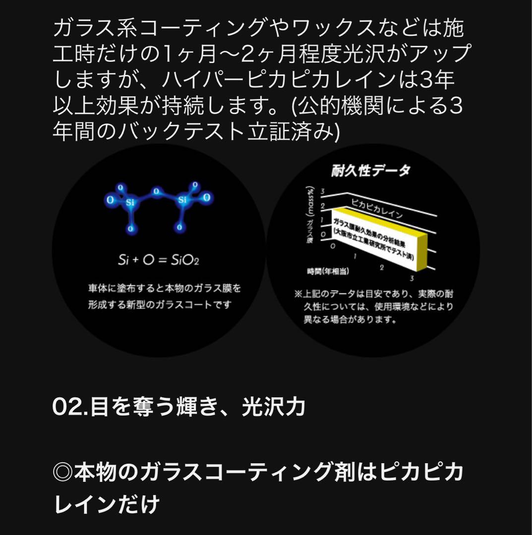 スーパーピカピカレイン ガラスコーティング