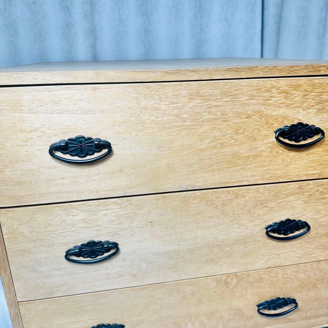 桐箪笥 和箪笥 タンス 3段 桐だんす 収納 レトロ 和モダン ビンテージ 桐