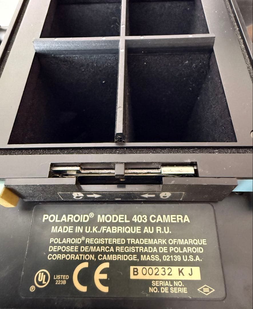 Polaroid Studio Express 証明写真撮影用ポラロイドカメラ