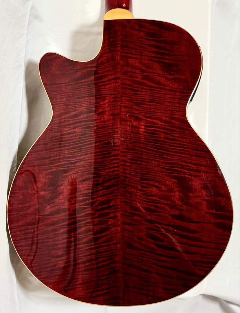 【新品弦張替済】Zenn エレアコ ZF33CE fホール グローバーペグ