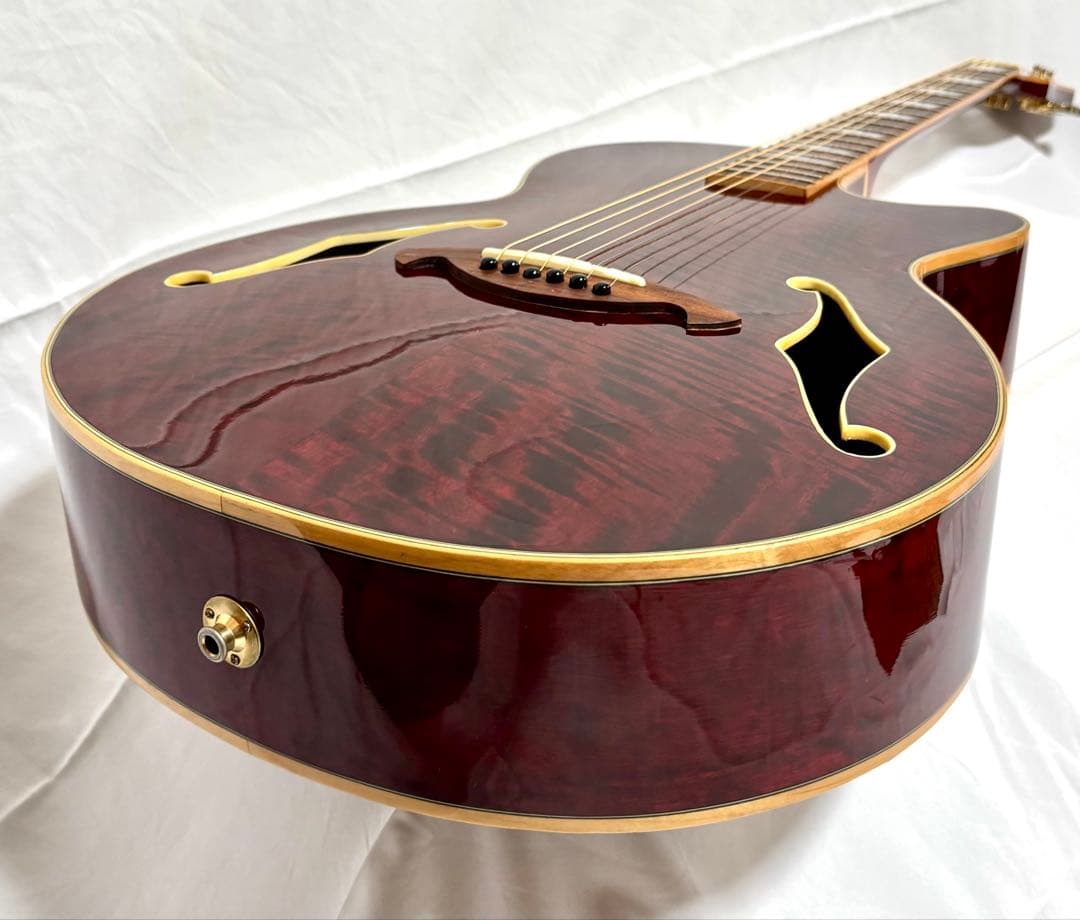 【新品弦張替済】Zenn エレアコ ZF33CE fホール グローバーペグ