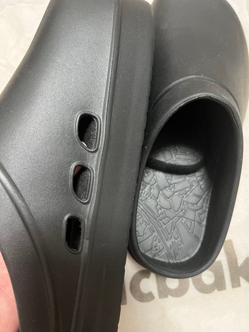 美品　Racbaki ラクバキ　イージーサボS 黒