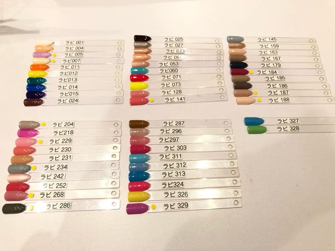 ラピジェル カラージェル 中古 61種類.63個☆