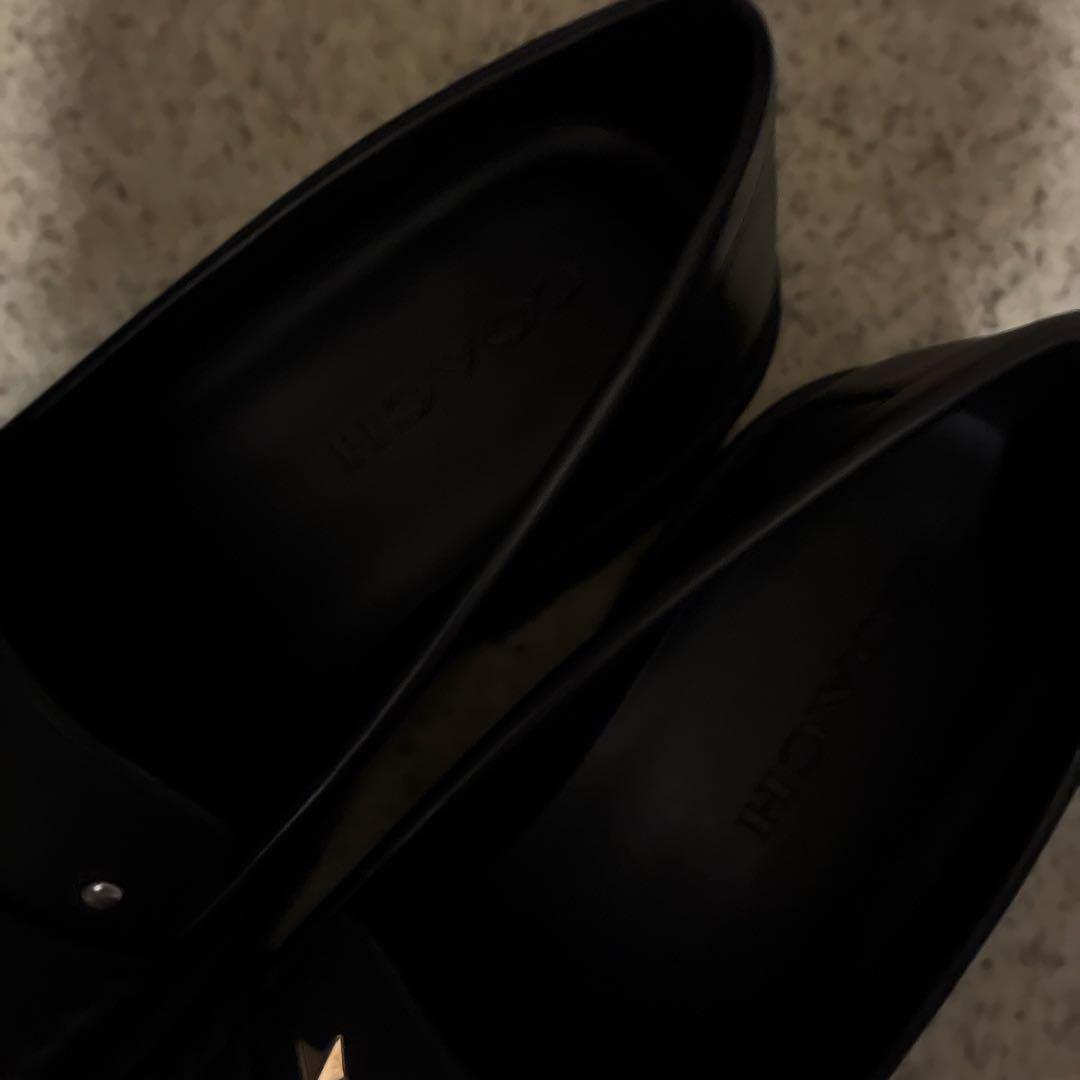 最終値下げ　表記8 サイズ25-25.5相当　COACH スタッズ付きローファー