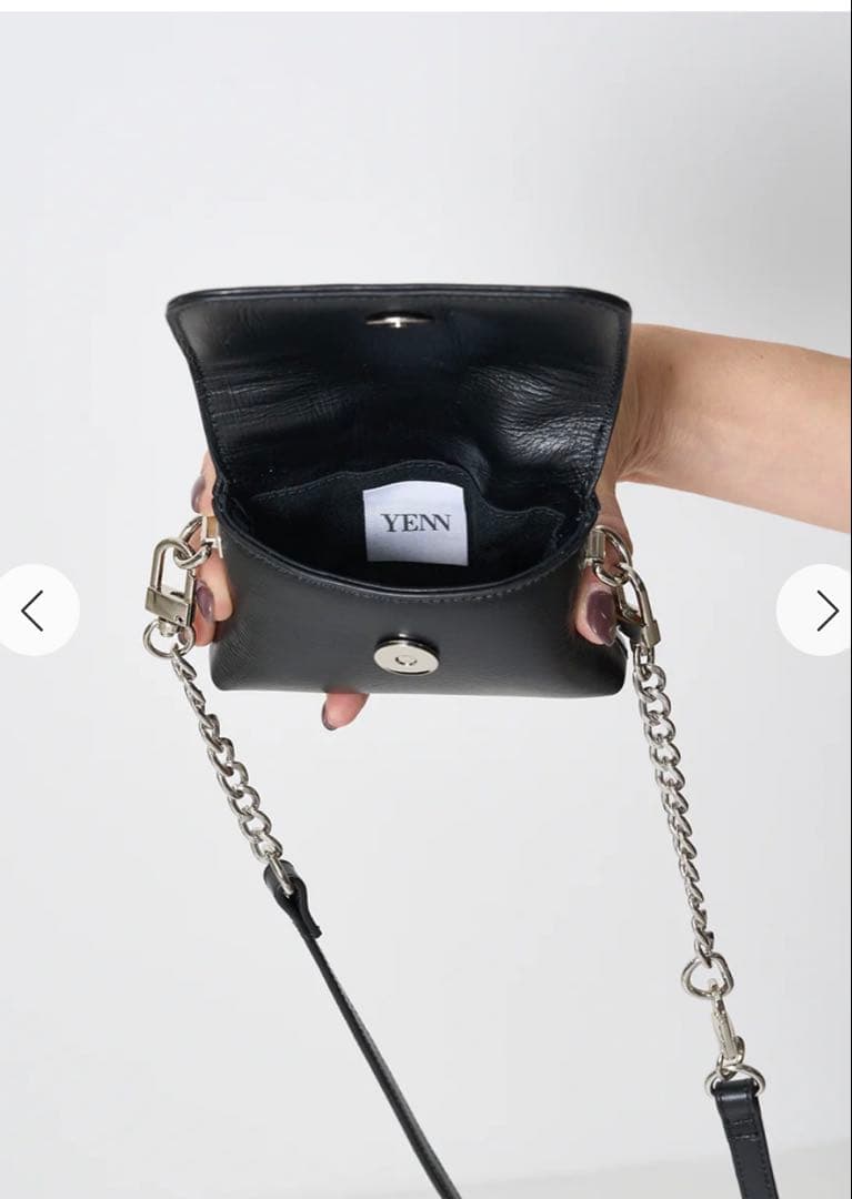 【新品】yenn チェーンベルトポーチ
