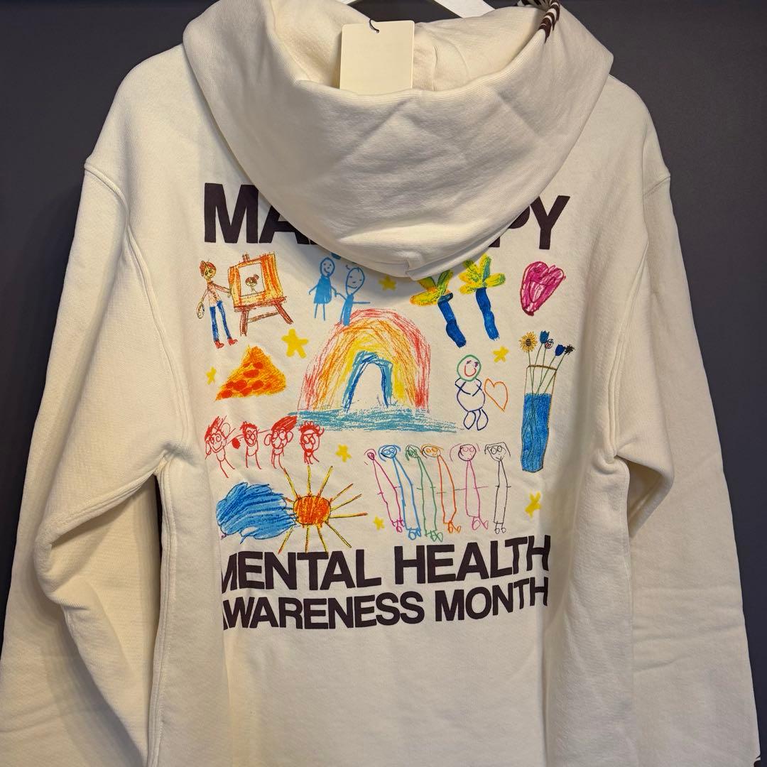 Madhappy クリーム色 パーカー　新品タグ付き