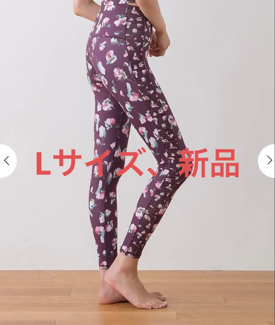 sukalaレギンスローズプリントLサイズ