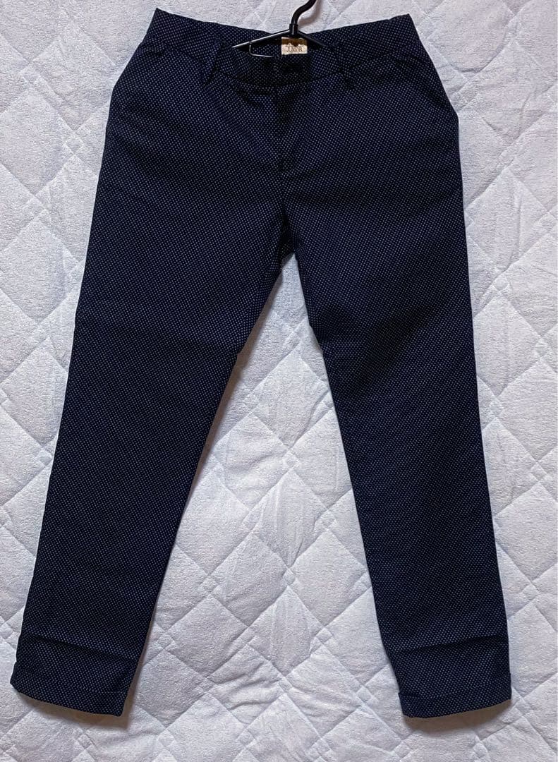 ARMANI JUNIOR ネイビー　ドット　スーツ　9-10