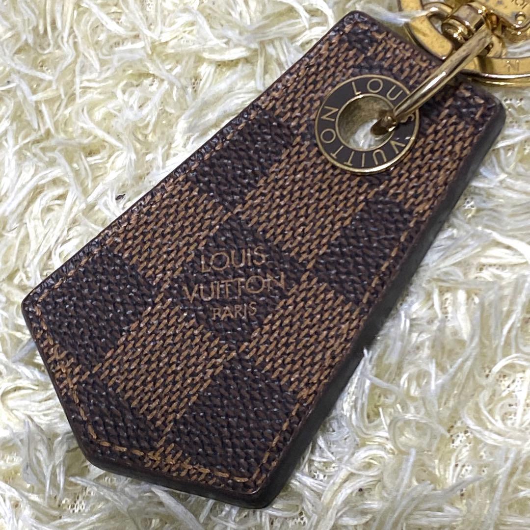 美品✨ ルイヴィトン キーホルダー アンシャッペ ダミエ・エベヌ M67917