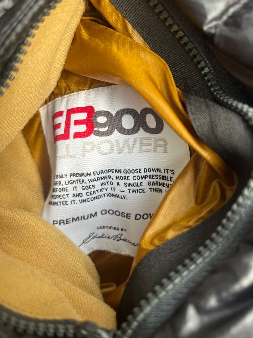 EDDIE BAUER エディーバウアー EB900 ダウン ブラック 短丈