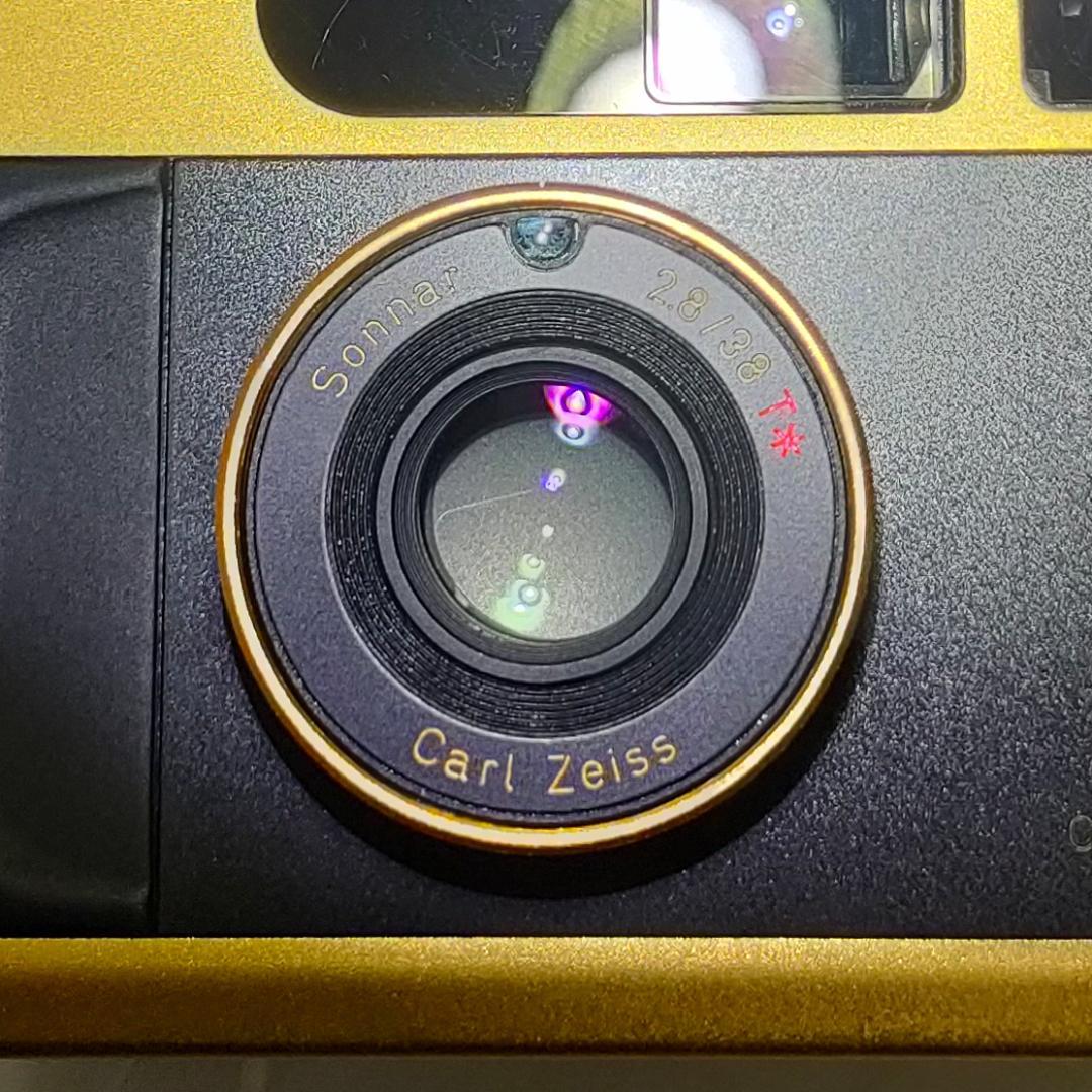 Contax T2 60th Years Gold オーバーホール品