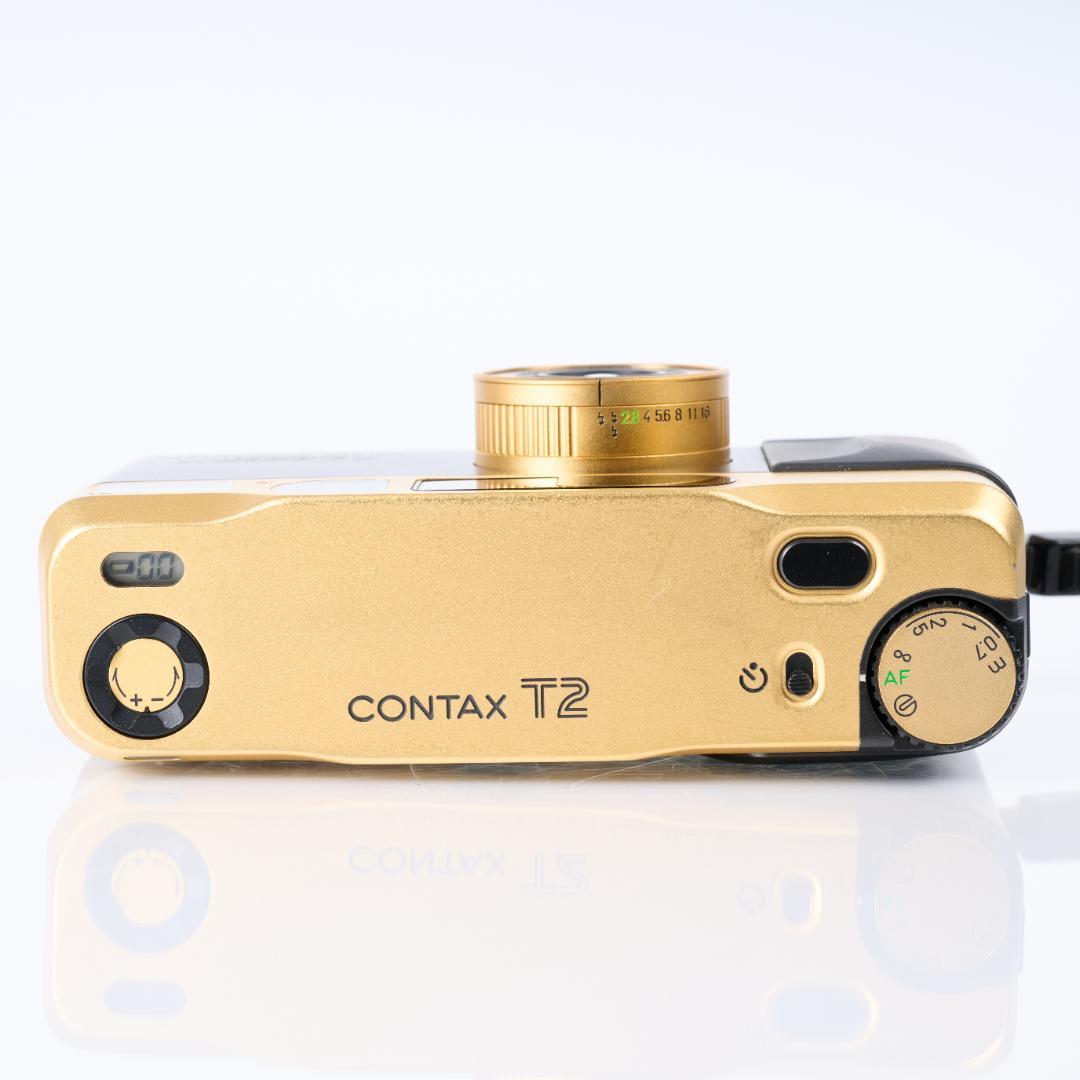 Contax T2 60th Years Gold オーバーホール品