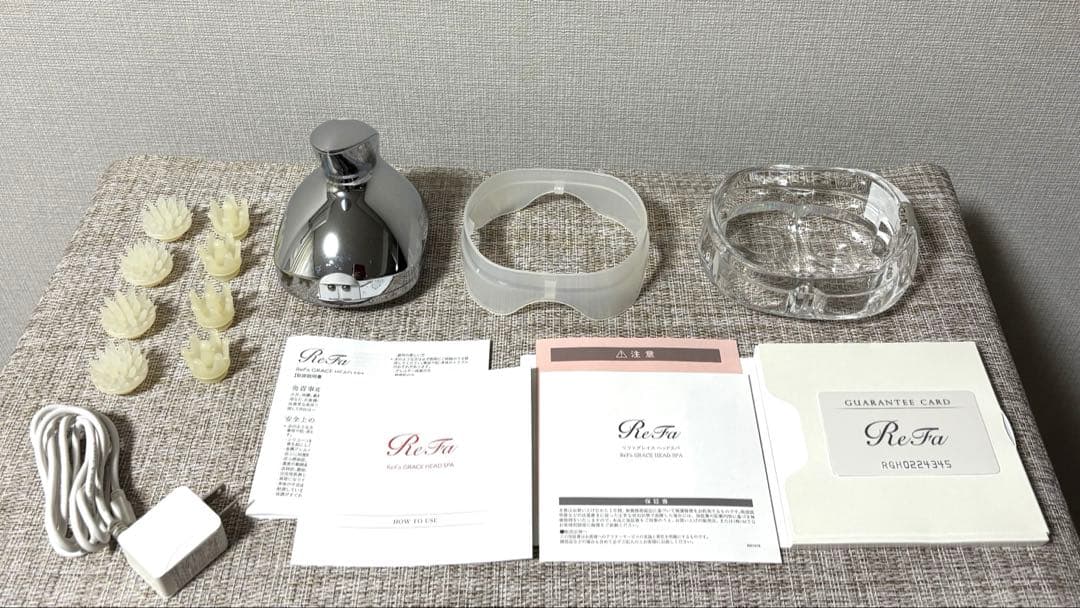 【動作確認済】ReFa GRACE HEAD SPA ヘッドスパ 美容機器
