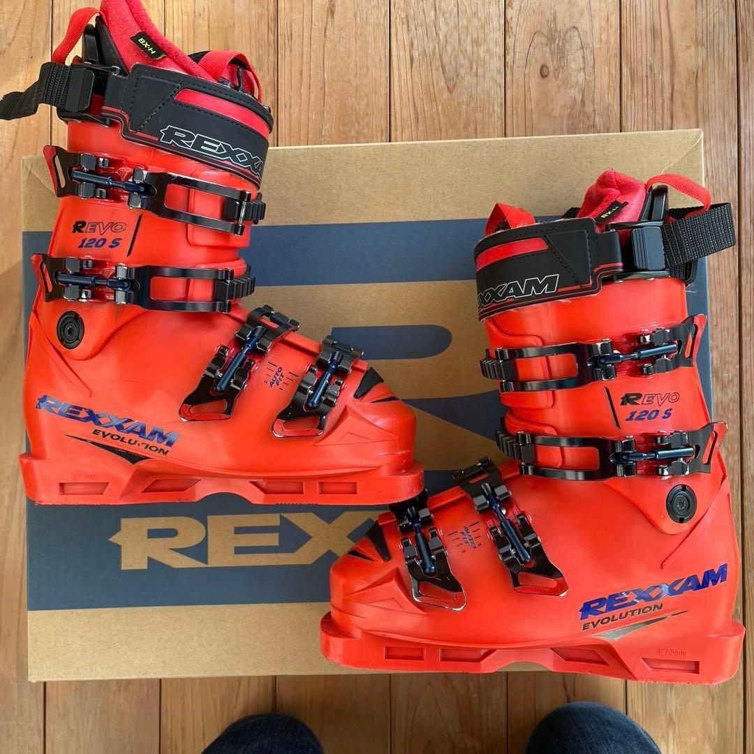 2022年 REXXAM REVO 120S スキーブーツ 男女兼用23.5cm