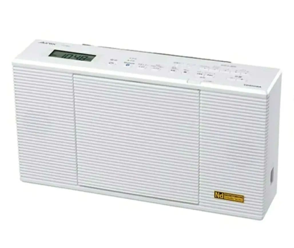 TOSHIBA TY-AN2W ホワイト CD ラジオ 東芝 Aurex