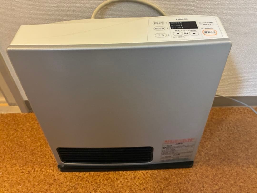 美品　リンナイ ガスファンヒーター RC-U4001E 都市ガス用