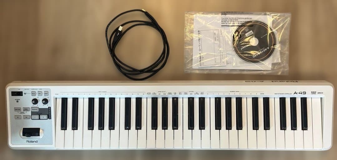MIDIキーボード Roland A-49 WH