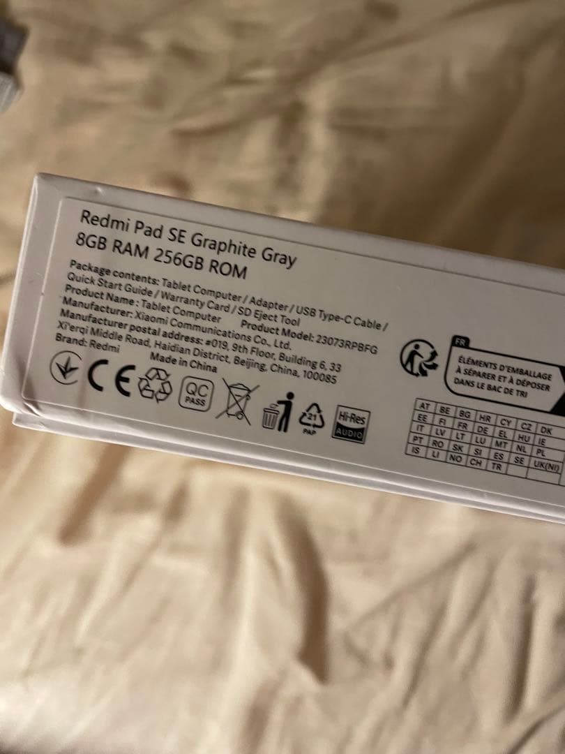 ほぼ新品 Xiaomi Redmi Pad SE 11インチ　8GB 256GB