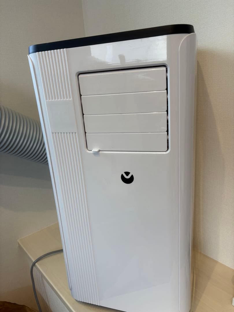 冷風機 ホワイト 排気ホース付き