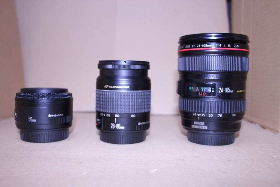 Canon EOS 5D mark III標準&望遠&単焦点レンズセット