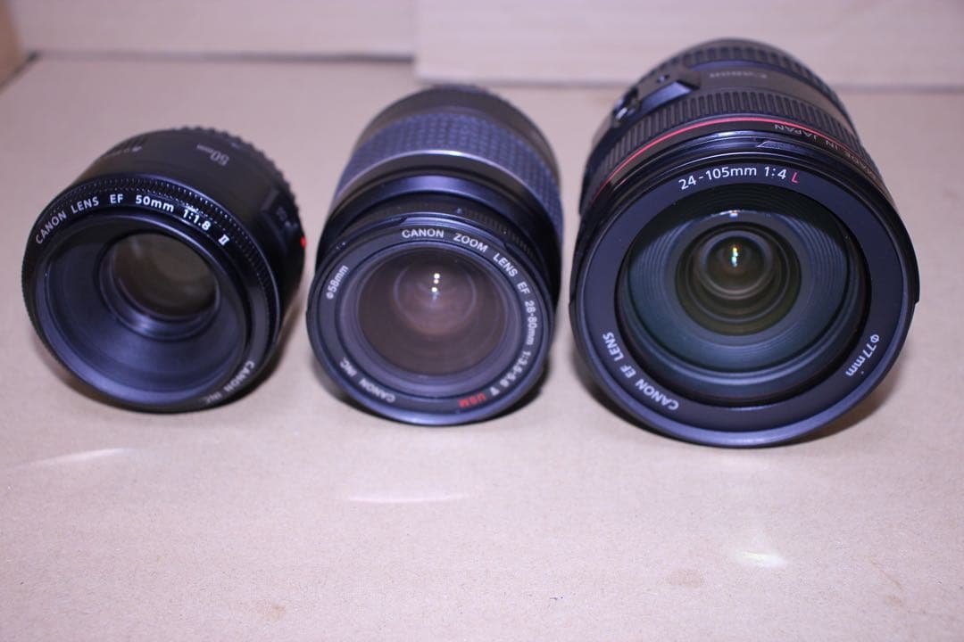 Canon EOS 5D mark III標準&望遠&単焦点レンズセット