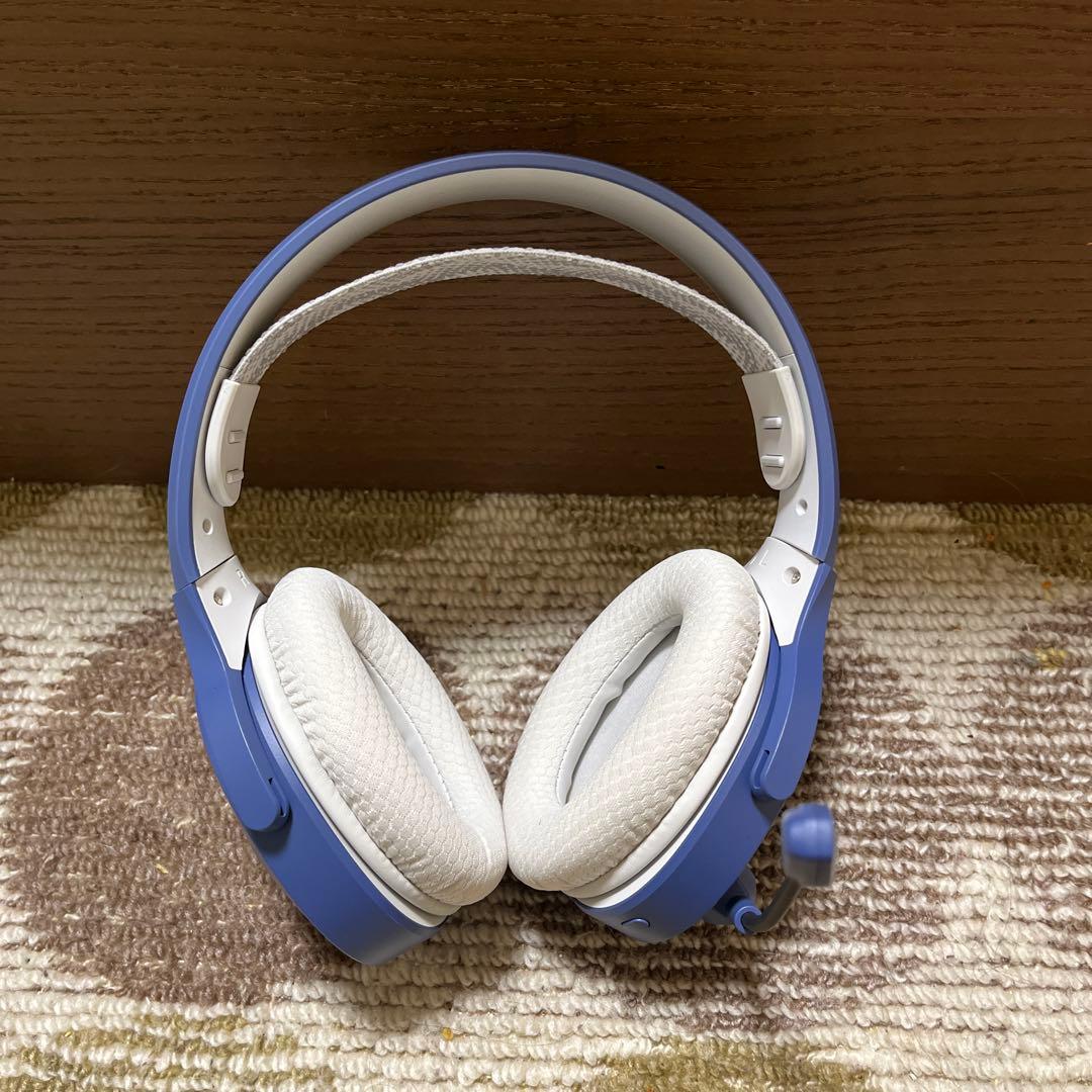 HyperX ゲーミングヘッドセット 青と白