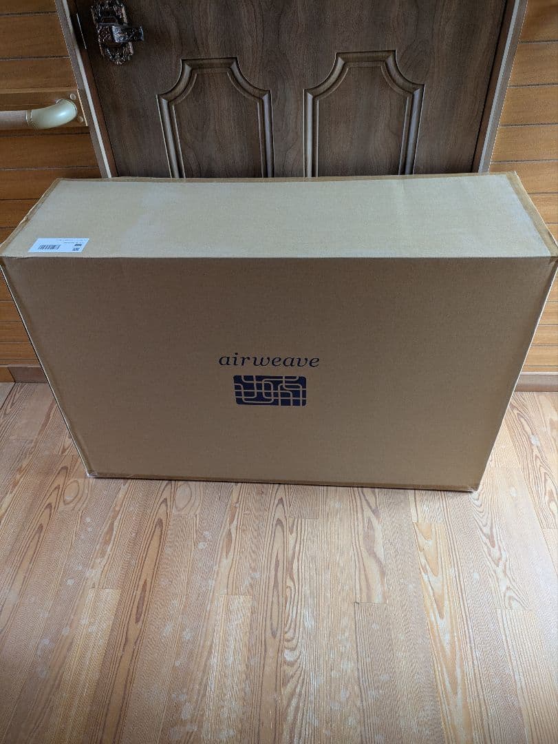 美品 エアウィーヴ ベッドマットレス 肩やわモデルシングル（2個口発送の1）