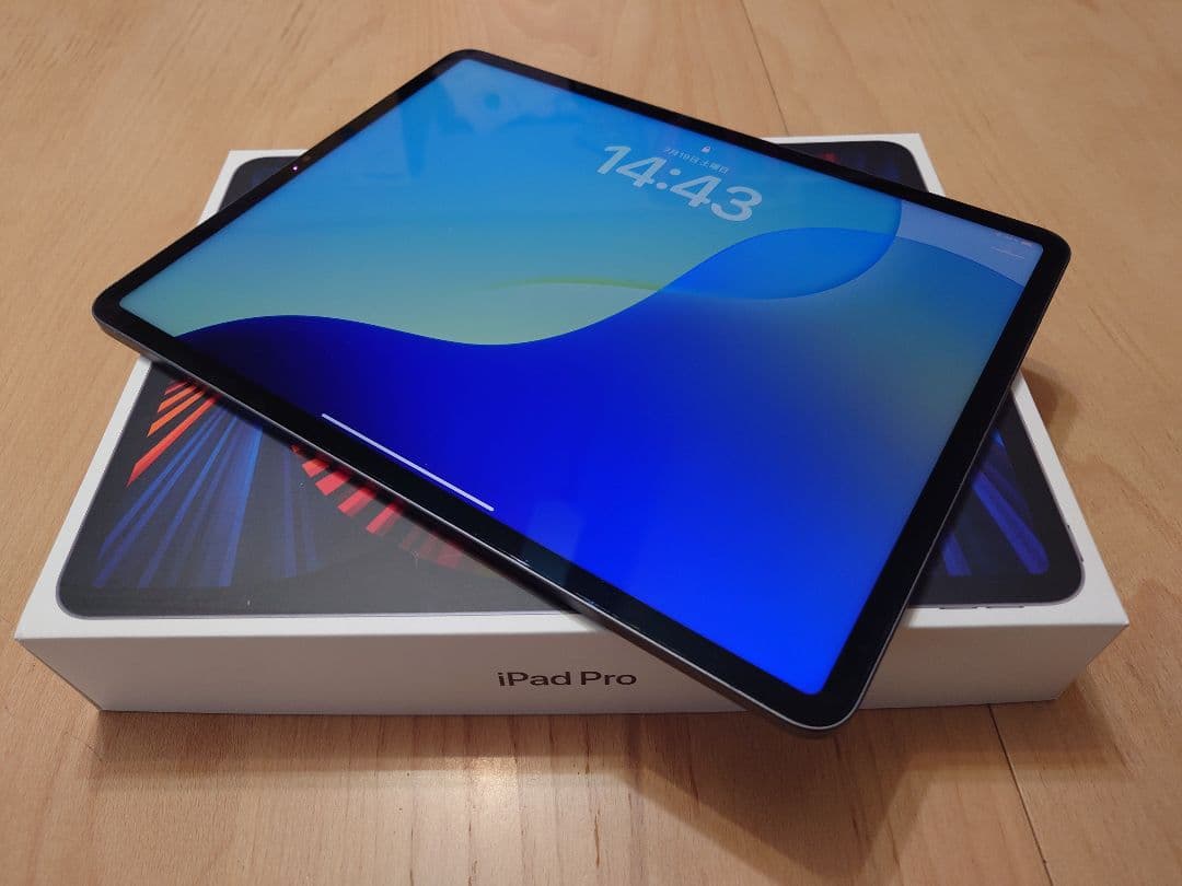 値下げ☆第5世代　iPad Pro 箱・未使用の充電ケーブル・充電器付き
