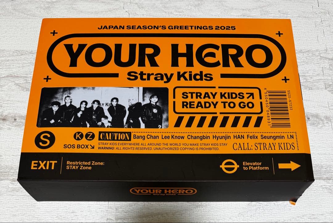 straykids スキズ your hero シーグリ Japan トレカ