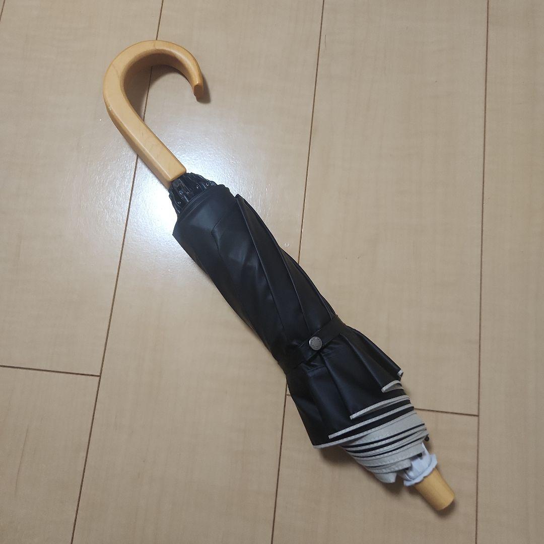 サンバリア100 日傘 2段 コンビ ホワイト