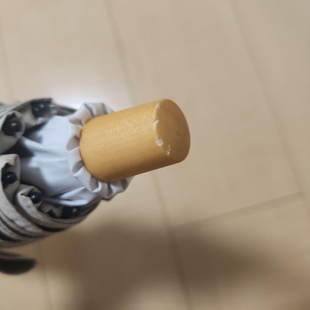 サンバリア100 日傘 2段 コンビ ホワイト