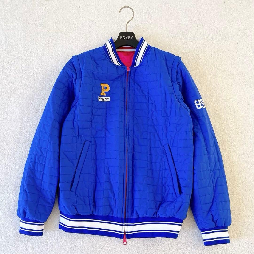 極美品★PEARLY GATES★23年 中綿リバーシブルジャンパー 4way0