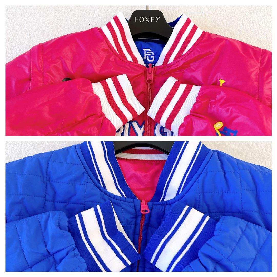 極美品★PEARLY GATES★23年 中綿リバーシブルジャンパー 4way0