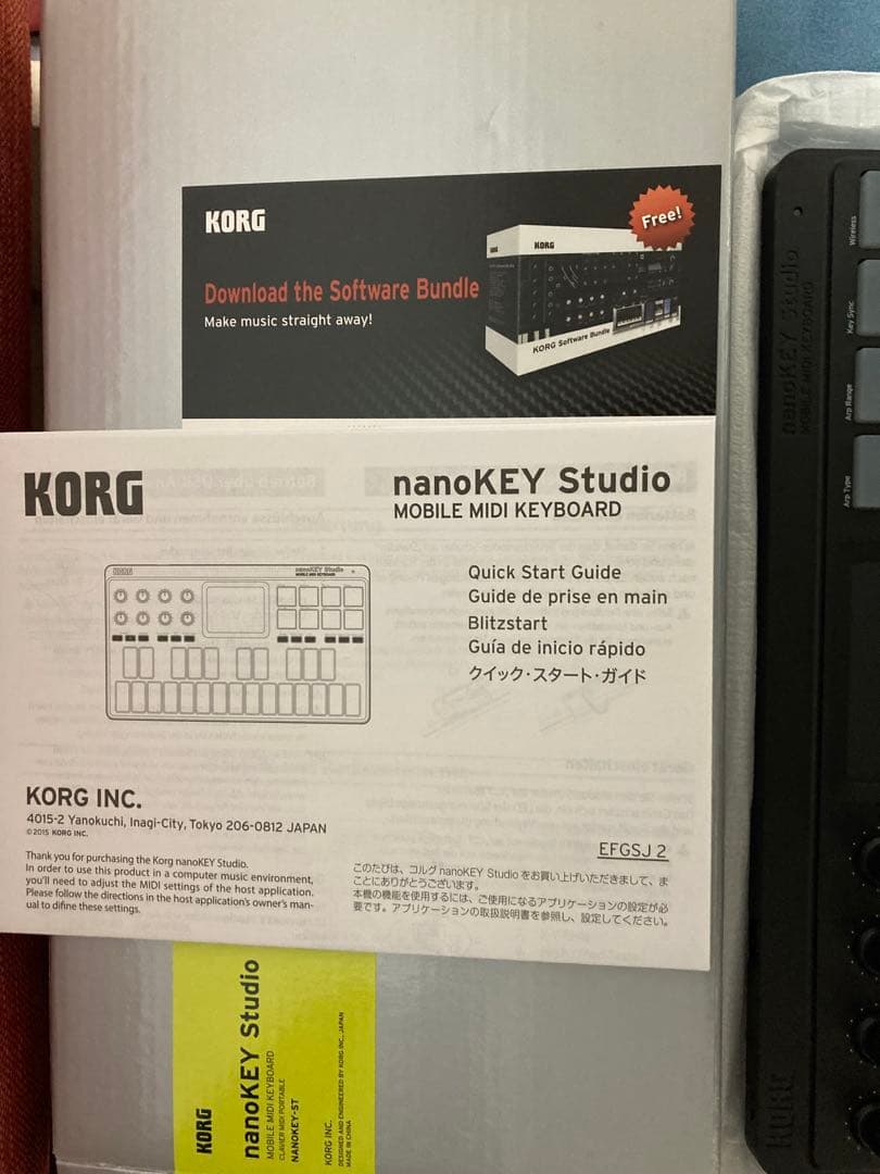 KORG nanoKEY Studio MIDIキーボード