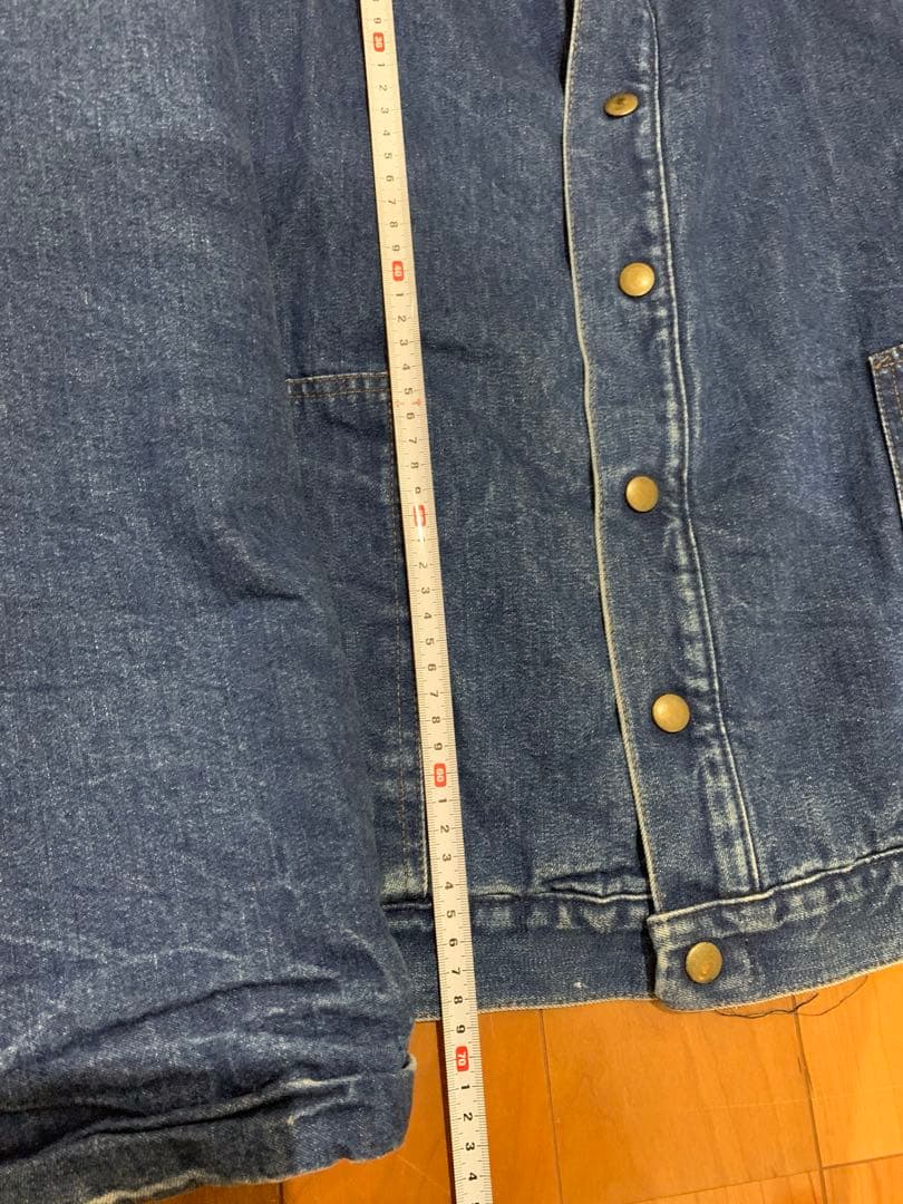 ☆ビンテージ☆デニムUSプリズナージャケット　usnavy m-65好きな70s