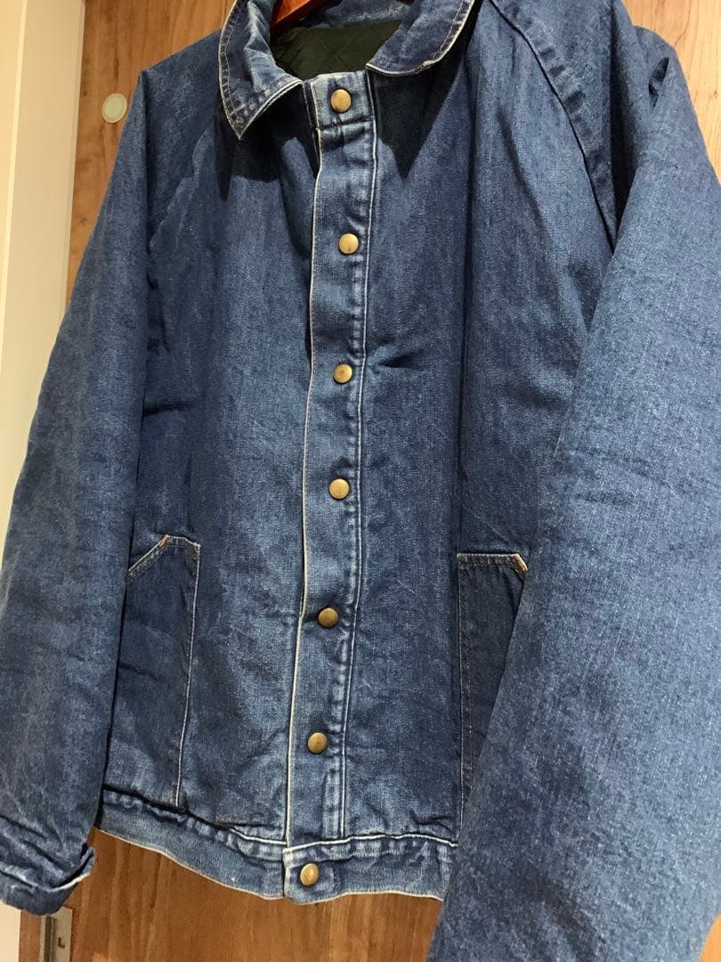 ☆ビンテージ☆デニムUSプリズナージャケット　usnavy m-65好きな70s